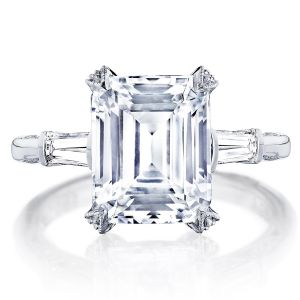 HT2657EC105X85 Platinum Tacori RoyalT Engagement Ring