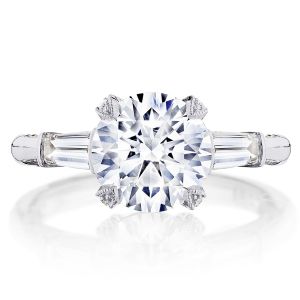 HT2657RD85 Platinum Tacori RoyalT Engagement Ring