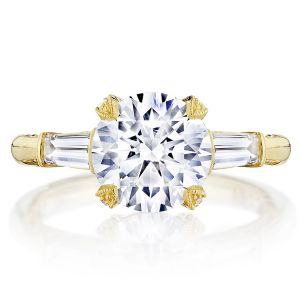 Tacori HT2657RD85Y 18 Karat RoyalT Engagement Ring