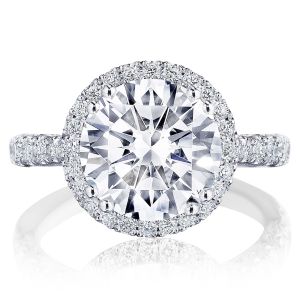 Tacori HT2670RD10 Platinum RoyalT Engagement Ring
