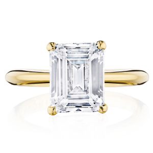 Tacori HT2671EC95X75Y 18 Karat RoyalT Engagement Ring