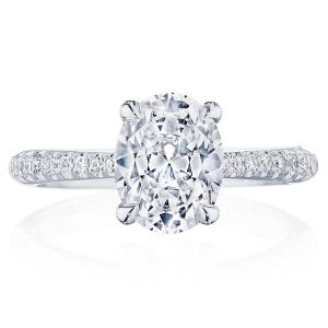 Tacori HT2672OV9X7 Platinum RoyalT Engagement Ring