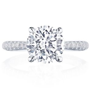 Tacori HT2672RD85 Platinum RoyalT Engagement Ring