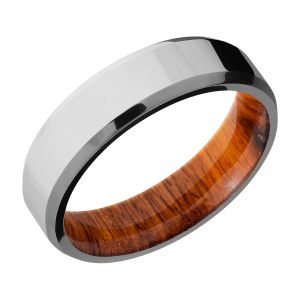Lashbrook HWSLEEVE6B Titanium Wedding Ring or Band