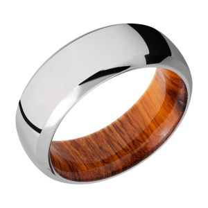 Lashbrook HWSLEEVE8DB Titanium Wedding Ring or Band