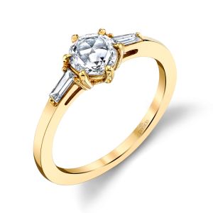 Parade Lumiere Bridal Platinum Diamond Engagement Ring LMBR3982
