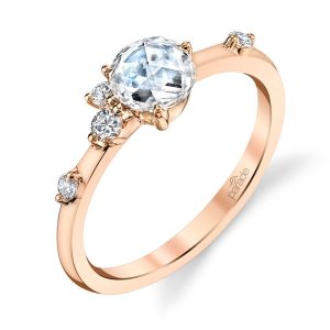 Parade Lumiere Bridal Platinum Diamond Engagement Ring LMBR3990