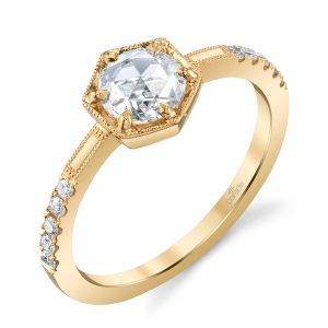 Parade Lumiere Bridal Platinum Diamond Engagement Ring LMBR4316