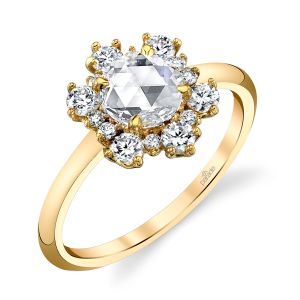 Parade Lumiere Bridal 18 Karat Diamond Engagement Ring LMBR4449