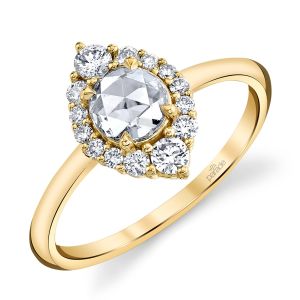 Parade Lumiere Bridal Platinum Diamond Engagement Ring LMBR4911