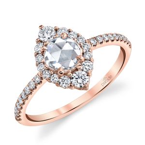 Parade Lumiere Bridal Platinum Diamond Engagement Ring LMBR4911B-R1