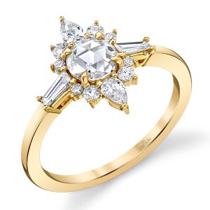 Parade Lumiere Bridal 18 Karat Diamond Engagement Ring LMBR5012