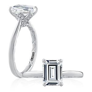 A Jaffe 14 Karat Solitaire Engagement Ring MECEC2397Q