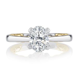 A.JAFFE 14 Karat Classic Engagement Ring MECOV2334Q