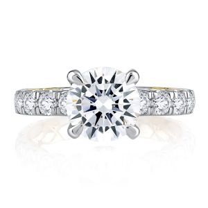 A.JAFFE Platinum Metropolitan Engagement Ring MECRD2348Q