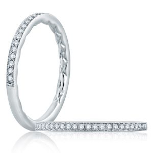 A.JAFFE 14 Karat Classic Diamond Wedding Ring MR2176Q