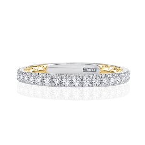 A.JAFFE 18 Karat Classic Diamond Wedding Ring MRCPS2349Q