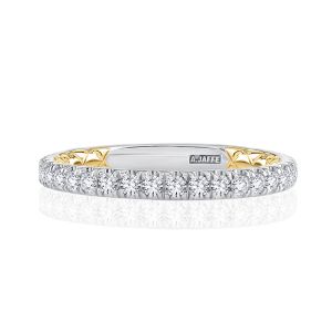 A.JAFFE 14 Karat Classic Diamond Wedding Ring MRCRD2349Q