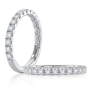 A.JAFFE 14 Karat Classic Diamond Wedding Ring MRCXOV2378Q