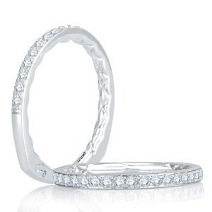 A.JAFFE 14 Karat Signature Diamond Wedding Ring MRS751Q