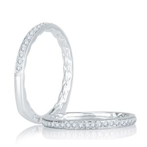 A.JAFFE 18 Karat Signature Diamond Wedding Ring MRS757Q