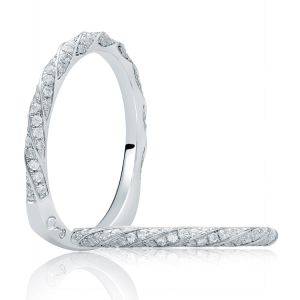 A.JAFFE 18 Karat Signature Diamond Wedding Ring MRS820