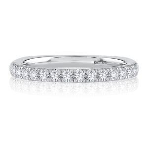 A.JAFFE 18 Karat Metropolitan Diamond Wedding Ring MRSEC2342