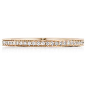 Tacori 14 Karat Coastal Crescent Wedding Band P103B34FPK
