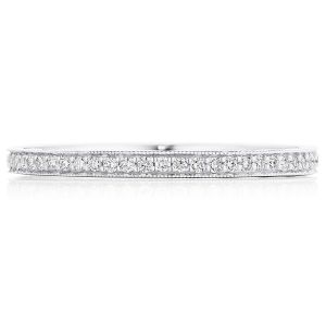 Tacori 14 Karat Coastal Crescent Wedding Band P103B34FW