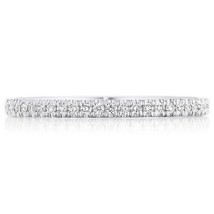 Tacori 14 Karat Coastal Crescent Wedding Band P104B34FW