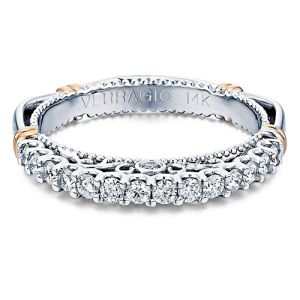 Verragio Parisian-103MW Platinum Wedding Ring / Band