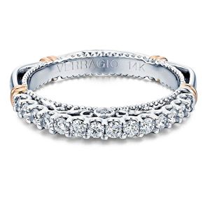 Verragio Parisian-103SW Platinum Wedding Ring / Band