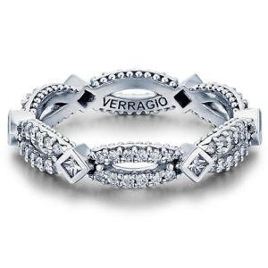 Verragio Parisian-W103P Platinum Diamond Eternity Ring / Band