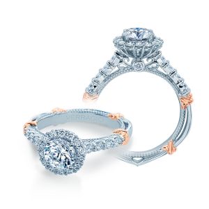 Verragio Parisian-D150R Platinum Engagement Ring