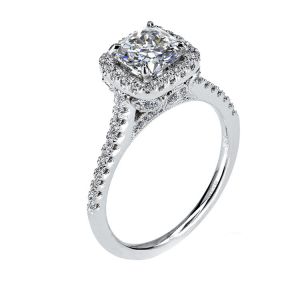 Parade Lyria Bridal R1866B/C3 Platinum Diamond Engagement Ring
