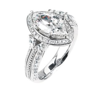Parade Speira Bridal R2106 Platinum Diamond Engagement Ring