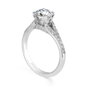 Parade New Classic R2524 Platinum Diamond Engagement Ring