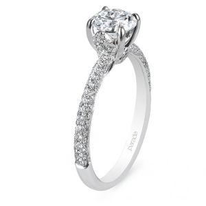 Parade New Classic R2695 14 Karat Diamond Engagement Ring