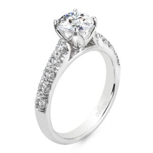 Parade New Classic R2748 14 Karat Diamond Engagement Ring