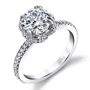 Parade New Classic R2865 18 Karat Diamond Engagement Ring