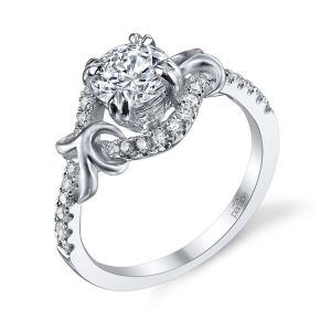 Parade Lyria Bridal R2951 Platinum Diamond Engagement Ring