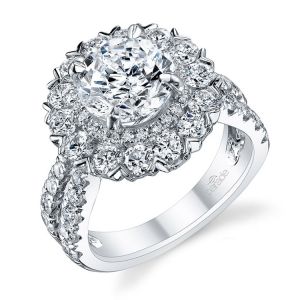 Parade Hemera Bridal R3007 Platinum Diamond Engagement Ring