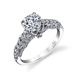Parade Hera Bridal R3142 Platinum Diamond Engagement Ring