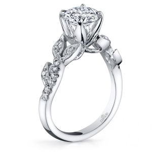 Parade Lyria Bridal R3157 Platinum Diamond Engagement Ring