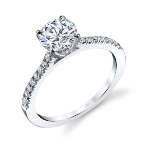 Parade New Classic R3268 14 Karat Diamond Engagement Ring