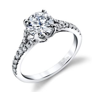 Parade New Classic R3311 14 Karat Diamond Engagement Ring