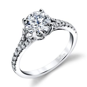 Parade New Classic R3311 Platinum Diamond Engagement Ring