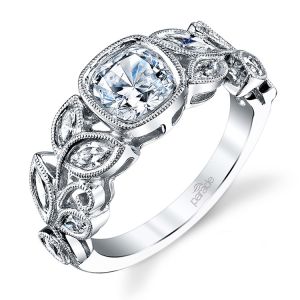 Parade Lyria Bridal R3329 Platinum Diamond Engagement Ring