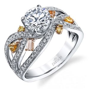 Parade Reverie Bridal Platinum Diamond Engagement Ring R3359