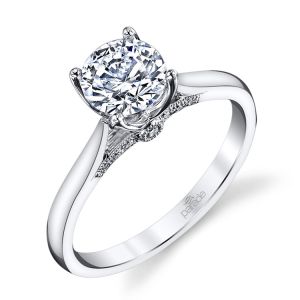 Parade New Classic R3473 14 Karat Diamond Engagement Ring